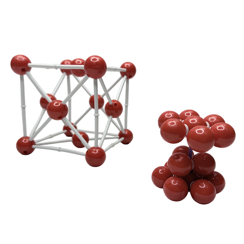 Metal crystalloid molecular structure model the metallic crystal model of metal